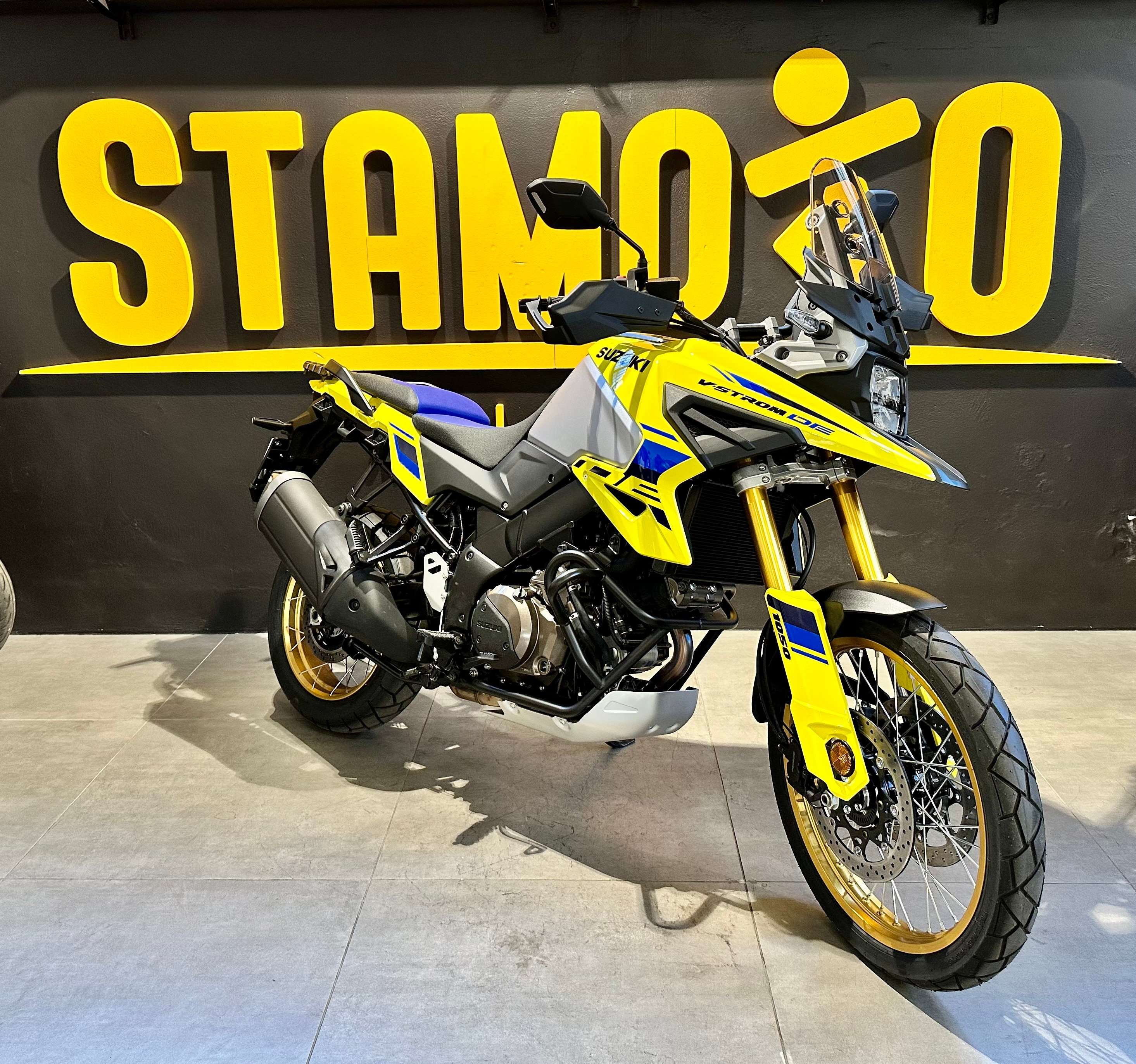 Piastra Allargacavalletto Per Suzuki V-Strom 650/XT | CNC Alluminio | Colori Diversi | 2017-2022 - Foto 8